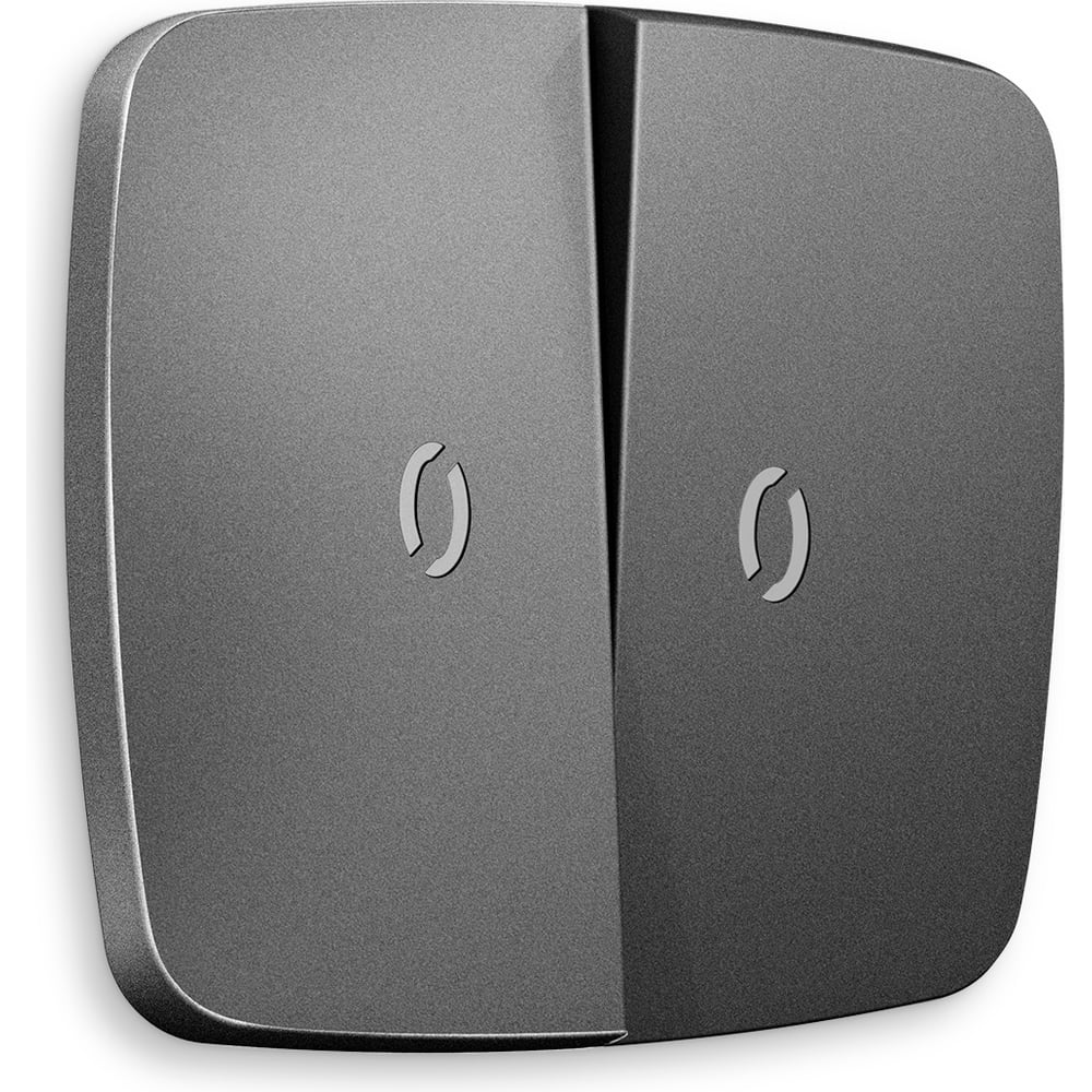 Изображение товара Лицевая панель для 2-клавишных выключателей с подсветкой Ambrella VOLT OMEGA OP6540