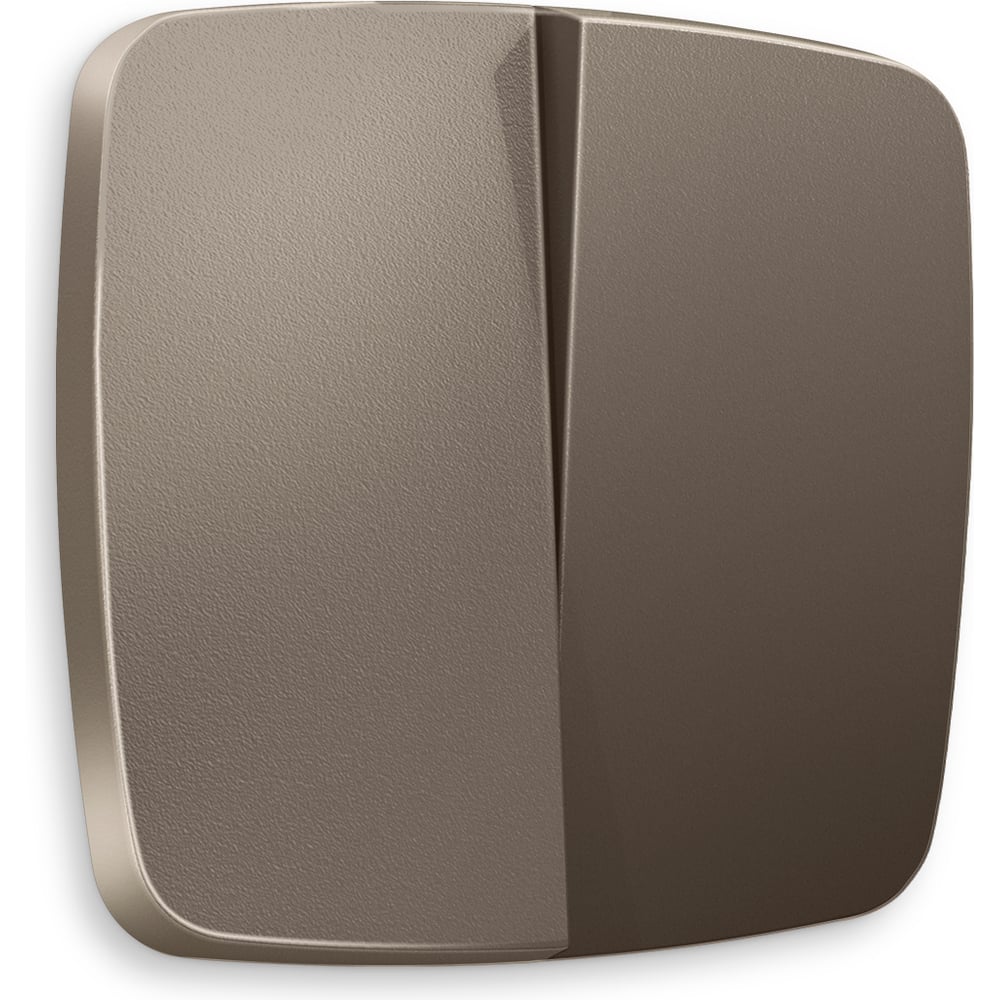 Изображение товара Лицевая панель для 2-клавишных выключателей Ambrella VOLT OMEGA OP6330