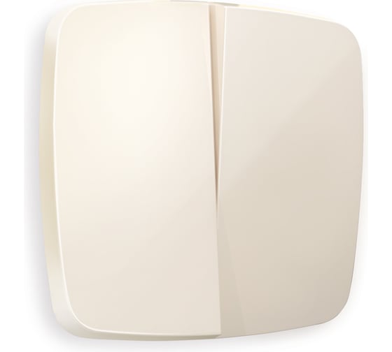 Изображение товара Лицевая панель для 2-клавишных выключателей Ambrella VOLT OMEGA OP3030