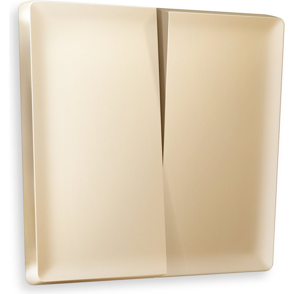 Изображение товара Лицевая панель для 2-клавишных выключателей Ambrella VOLT ALFA AP6030