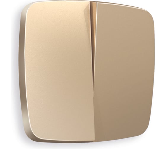 Изображение товара Лицевая панель для 2-клавишных выключателей Ambrella VOLT OMEGA OP6030