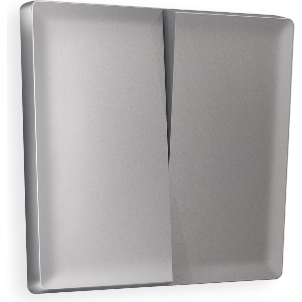 Изображение товара Лицевая панель для 2-клавишных выключателей Ambrella VOLT ALFA AP5030