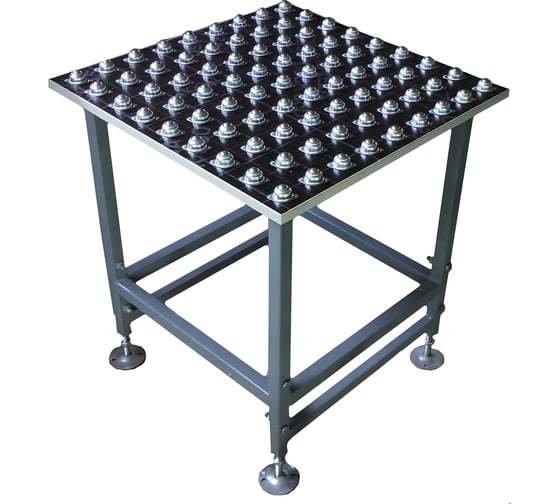 Изображение товара Шариковый стол ООО СЗЦМ 500x500, H-650-1100, 64 шар, г/п 400кг, 00-00006969