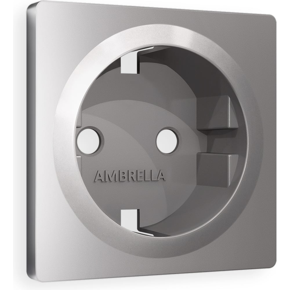 Изображение товара Лицевая панель Ambrella VOLT для электрической розетки с заземлением ALFA AP5060