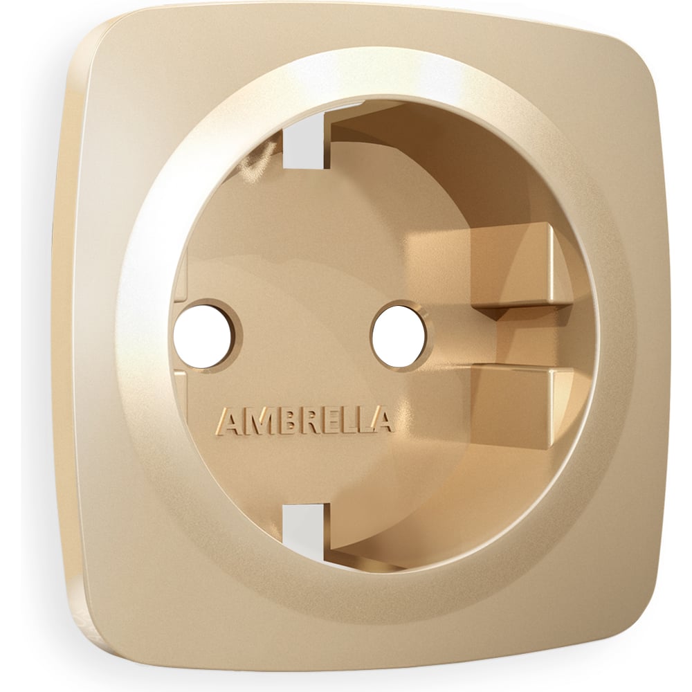 Изображение товара Лицевая панель Ambrella VOLT для розетки с заземлением ОМЕГА OP6060