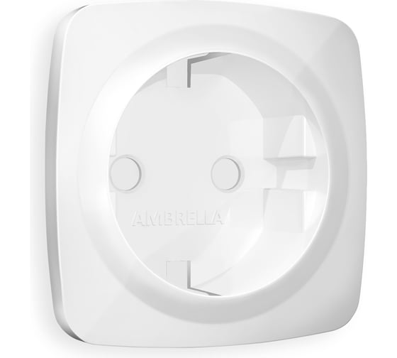 Изображение товара Лицевая панель Ambrella VOLT для электрической розетки с заземлением OMEGA OP1060