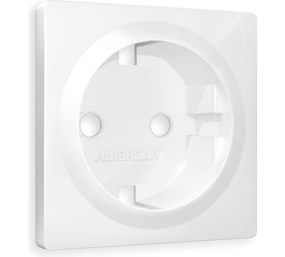 Изображение товара Лицевая панель Ambrella VOLT для электрической розетки с заземлением ALFA AP1060