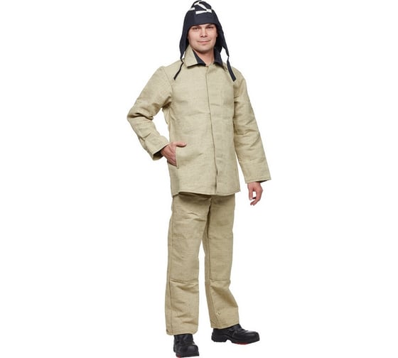 Изображение товара Костюм сварщика брезентовый КС02 (р. 56-58; рост 182-188) ООО Комус 1021397