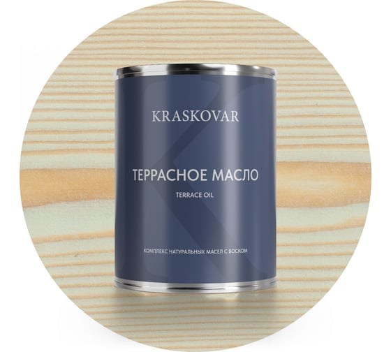 Изображение товара Масло террасное Kraskovar Тиффани 0,75л 2205