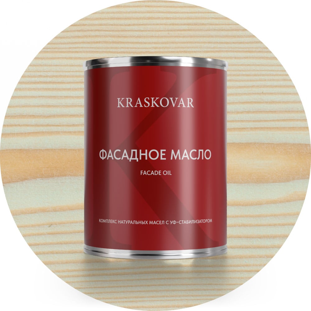 Изображение товара Масло фасадное Kraskovar Тиффани 0,75л 2220