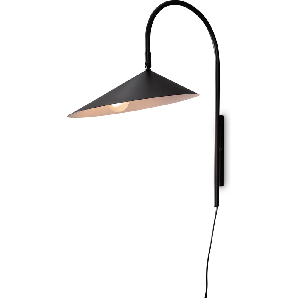 Изображение товара Настенный светильник Freya Zest черный с поворотным плафоном E14 для современного интерьера