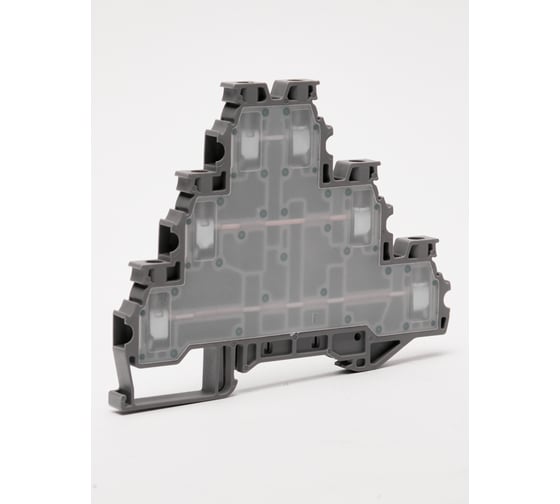 Изображение товара Клемма винтовая Onka MRK-3K 2,5, 2,5 кв мм (серый), три уровня 1010425