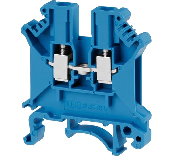 Изображение товара Зажим наборный TDM ELECTRIC ЗНН-2,5мм2, 32А, синий (Ph-C UK-2,5BU) 10шт TDM SQ0803-1112