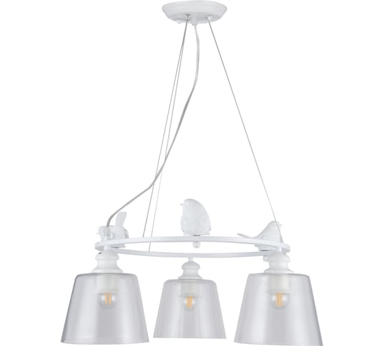 Изображение товара Подвесная люстра Arte Lamp PASSERO A4289LM-3WH
