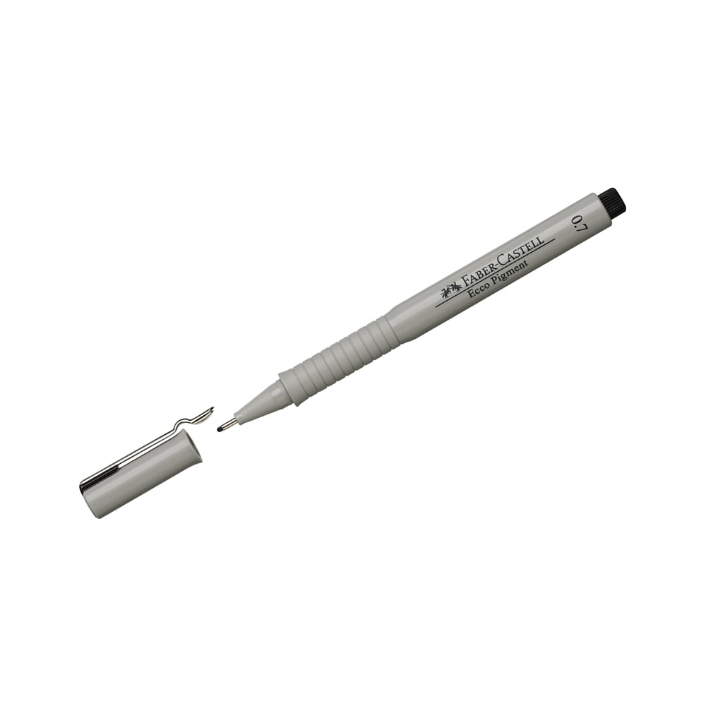 Капиллярная ручка Faber-Castell ручка капиллярная faber castell pitt artist pen bullet nib белая 2 5 мм