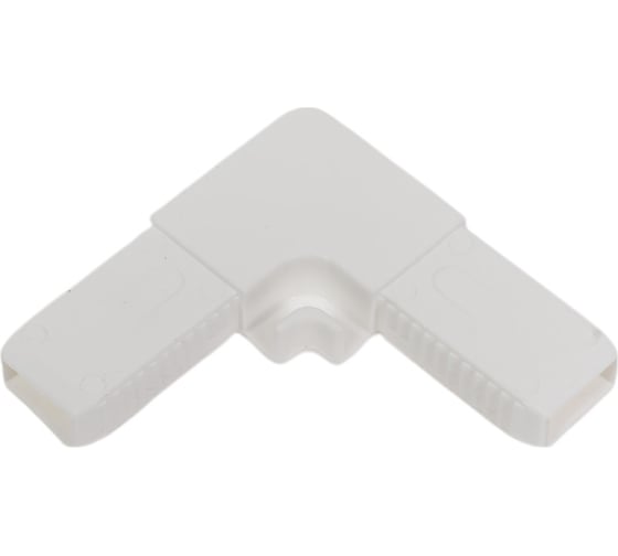 Изображение товара Соединительный уголок Метизик ABS цельнолит. белый 4013.07