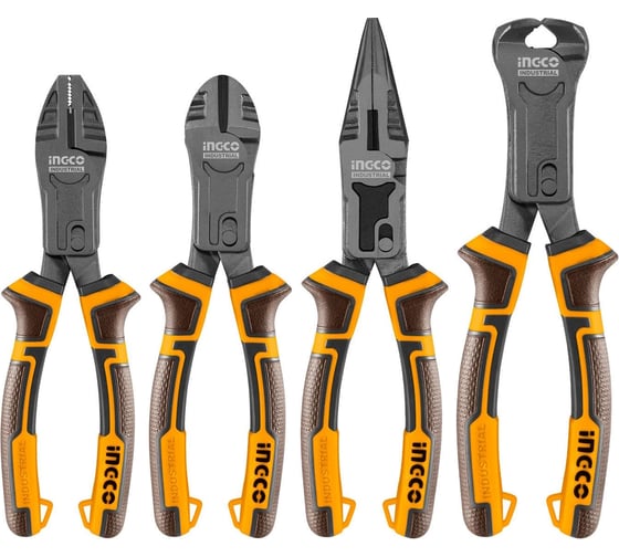 Изображение товара Набор плоскогубцев INGCO 4 шт INDUSTRIAL HKCPS5841