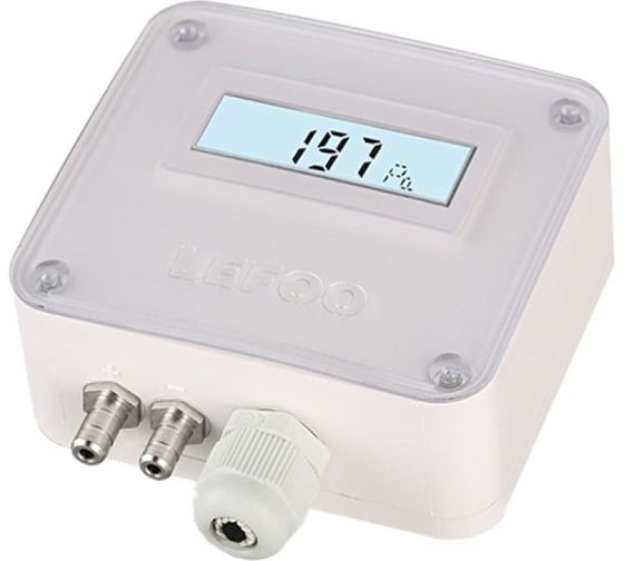 Изображение товара Преобразователь давления Завод RGP с дисплеем 100 Па (0-10В, 4-20мА) LFM116-OAC