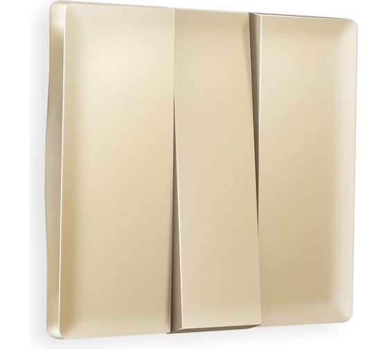 Изображение товара Лицевая панель Ambrella VOLT для 3-клавишных выключателей ALFA AP6050