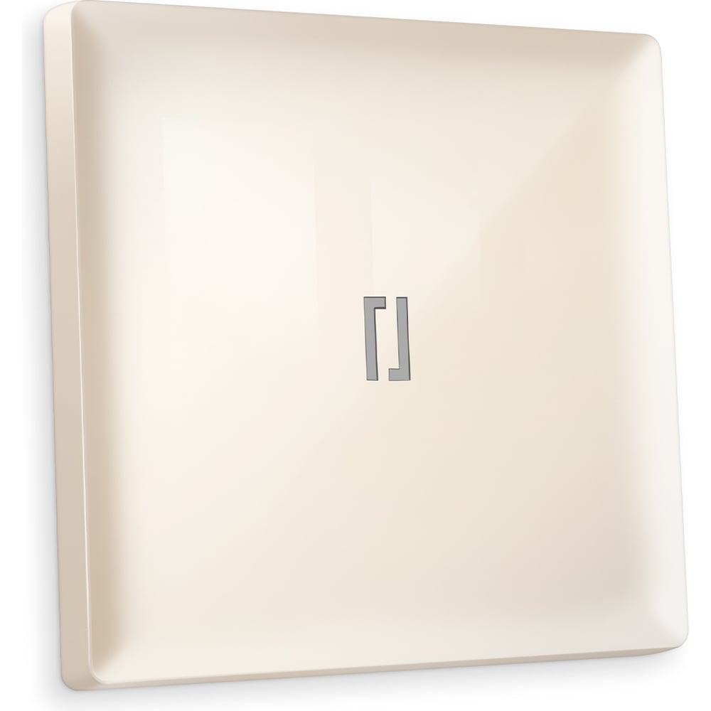 Изображение товара Лицевая панель Ambrella VOLT ALFA AP3020 для одноклавишных выключателей, бежевый