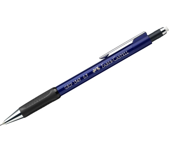 Изображение товара Механический карандаш Faber-Castell Grip 1347 B, 0.7 мм, грип, с ластиком, автоподача грифеля 134751