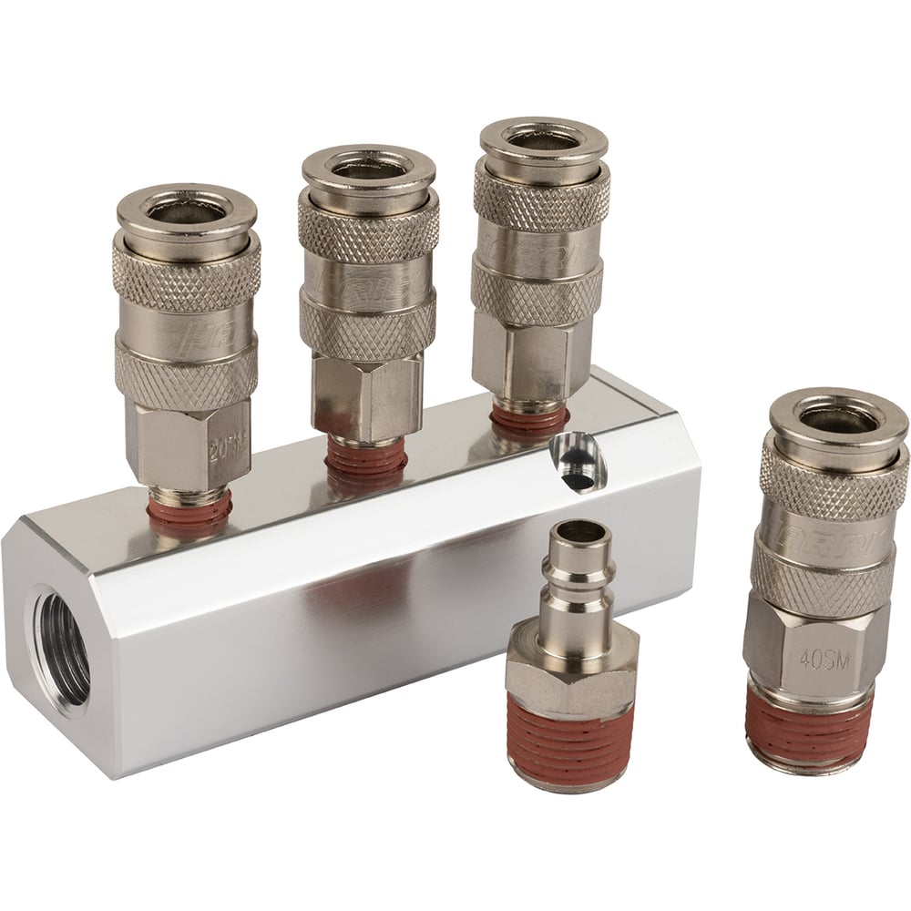 Изображение товара Разветвитель Harrison с 4 выходами и быстрым соединением Рапид (EURO), металл