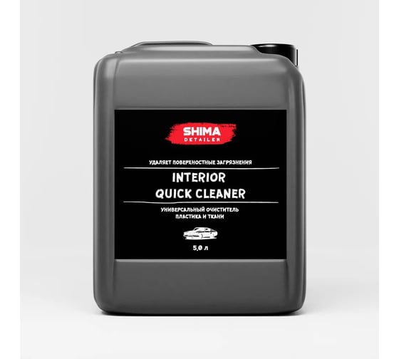 Изображение товара Универсальный очиститель поверхностей SHIMA 5 L DETAILER "INTERIOR QUICK CLEANER" 4610326360816