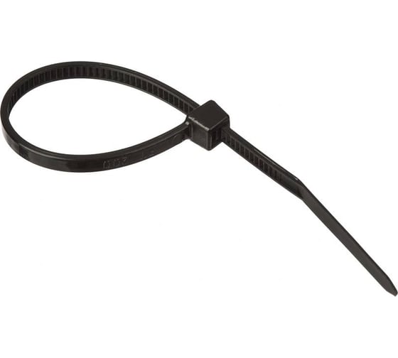 Изображение товара Хомут стяжка Topfort нейлоновая 3х100 черный 100 шт. в упаковке 2097630