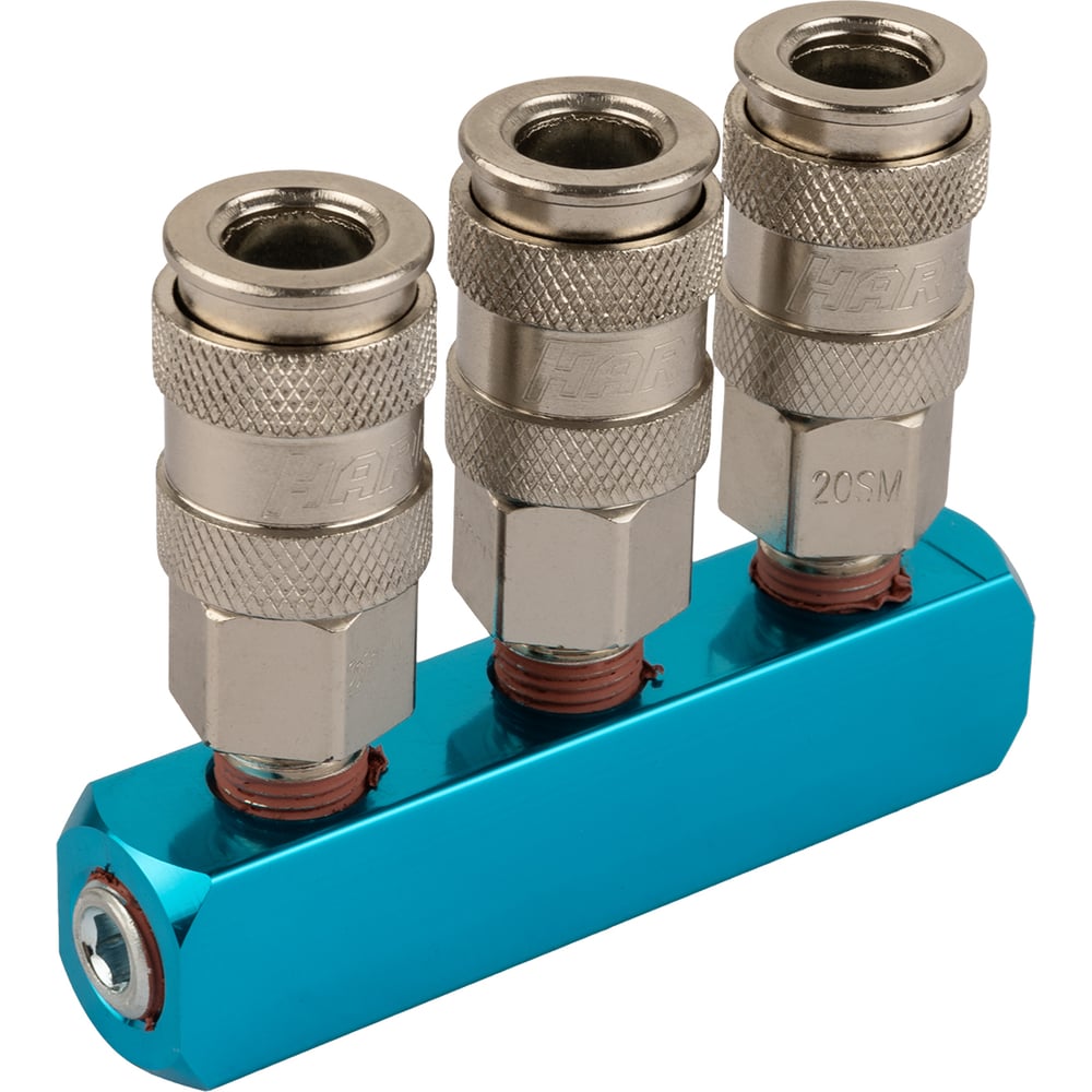 Изображение товара Прямой разветвитель Harrison с 3 выходами и внутренней резьбой 1/4