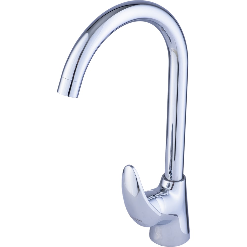 Изображение товара Современный однорычажный кухонный смеситель OASIS L1007MG хром
