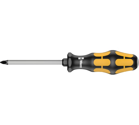 Изображение товара Силовая крестовая отвертка Wera, SPZ 2x100 мм, WE-017052