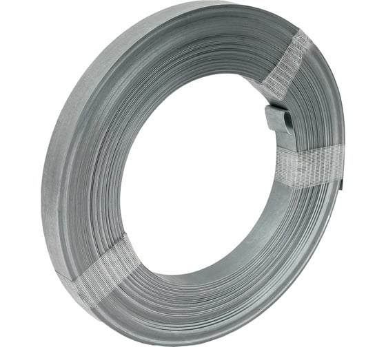 Изображение товара Рулонная упаковочная оцинкованная лента Gigant  20х0.5мм 50м 123929