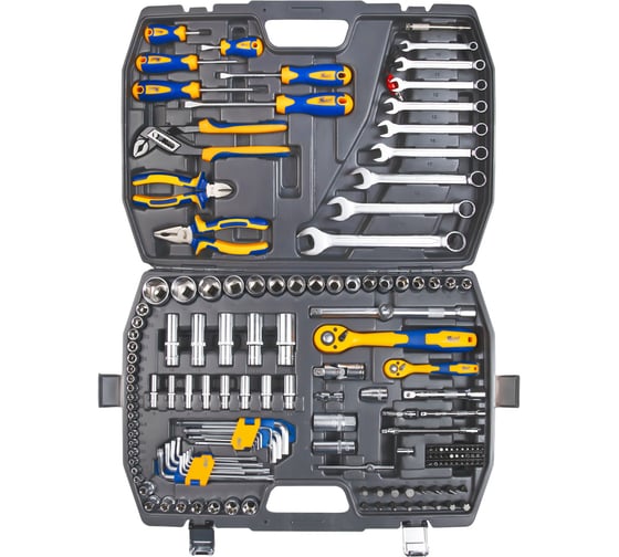 Изображение товара Набор инструментов KRAFT 1/2 и 1/4, 157 предметов KT 703020