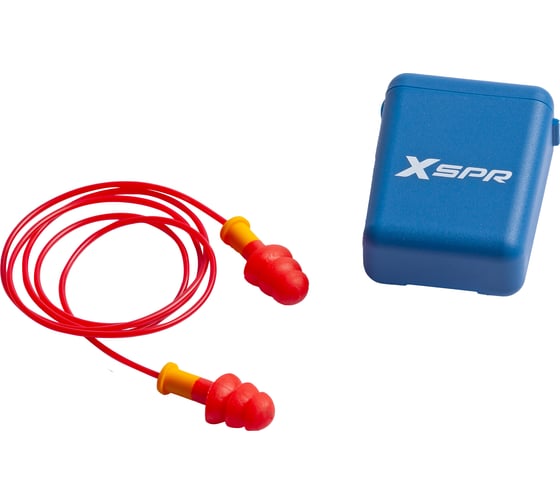 Изображение товара Вкладыши противошумовые XSPR Вокс на шнурке, в коробочке, 34 дБ 3111237