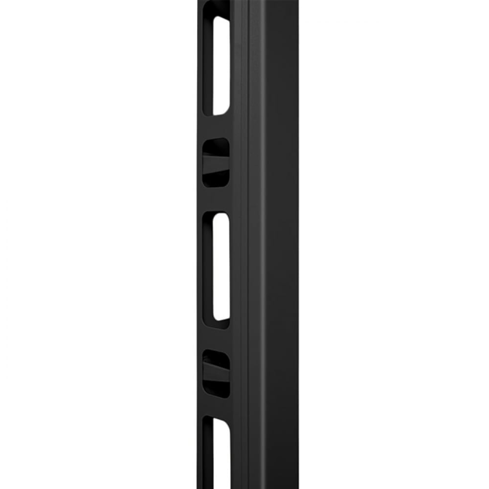 Металлический вертикальный кабельный органайзер в шкаф 2U Cabeus