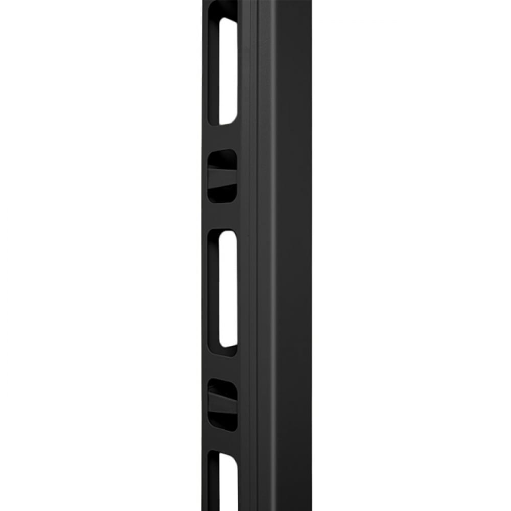 Металлический вертикальный кабельный органайзер в шкаф 47U Cabeus перфорированный вертикальный кабельный организатор лоток hyperline