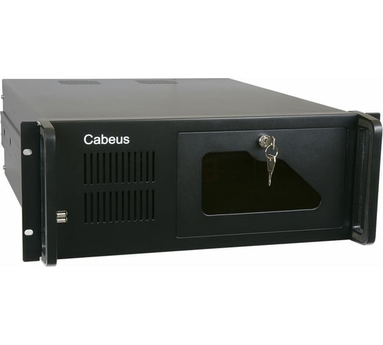 Изображение товара Серверный корпус Cabeus 4U, RM ДxШxВмм: 530x430x177, CL-407L