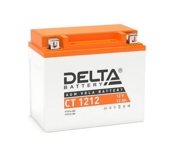 Изображение товара Аккумуляторная батарея Delta CT 1212