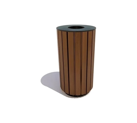 Изображение товара Урна 7 скамеек Глория сосна, палисандр 67103/ГЛРИЯ/9005/С_ПАЛ