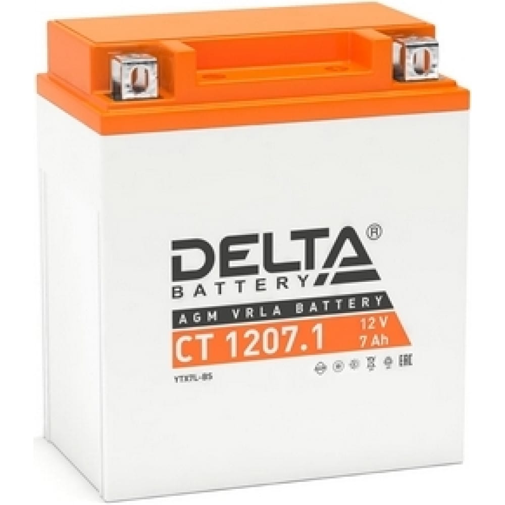 Аккумуляторная батарея DELTA батарея для ибп delta dtm 1255 l 12в 55ач