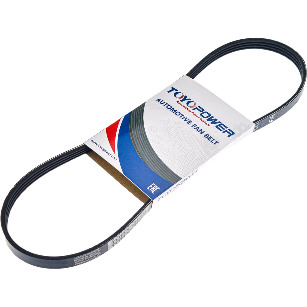 Изображение товара Ремень TOYOPOWER 4PK890 поликлиновый из EPDM, длина 890 мм