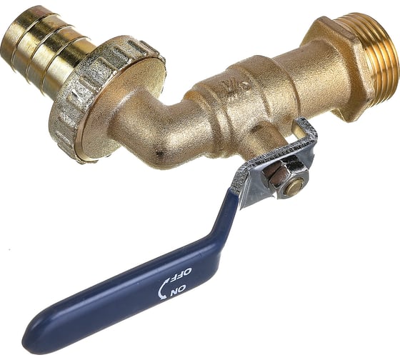 Изображение товара Шаровой кран со штуцером RM 3/4 водоразборный, ручка VN-BY34