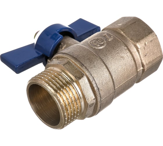 Изображение товара Шаровой кран RM -L ВР-НР 3/4 муфтовый, бабочка Ду20 Ру30 11Б27п1 RML-34FMB