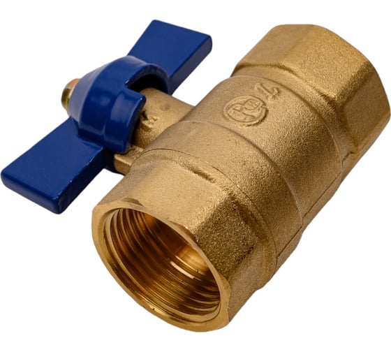 Изображение товара Шаровой кран RM -L ВР-ВР 3/4 муфтовый, бабочка Ду20 Ру30 11Б27п1 RML-34FFB