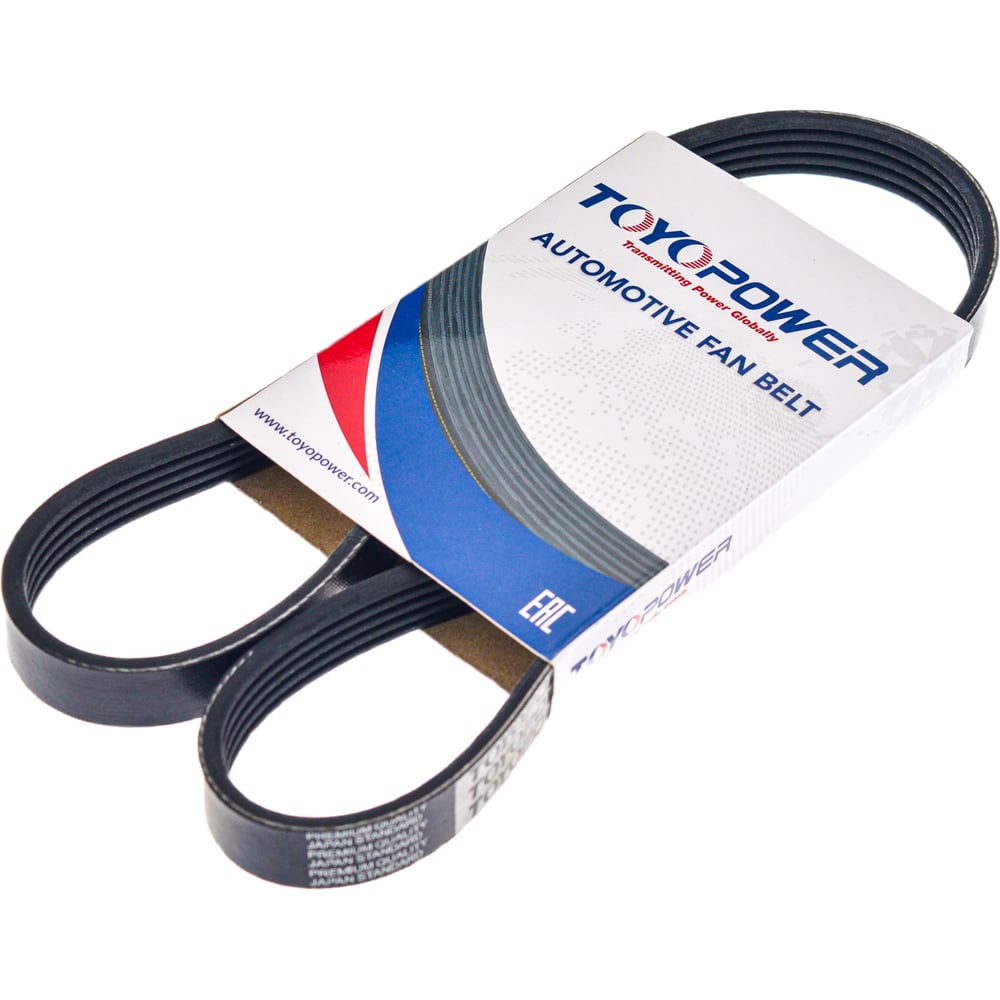 Изображение товара Ремень TOYOPOWER 5PK1140 поликлиновый ремень из EPDM маслостойкий