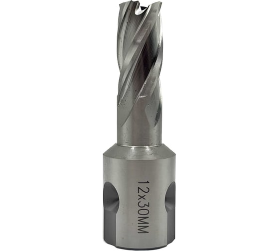 Изображение товара Сверло корончатое TORNERI 12х30 мм, HSS, Universal / Weldon 19 Т023623