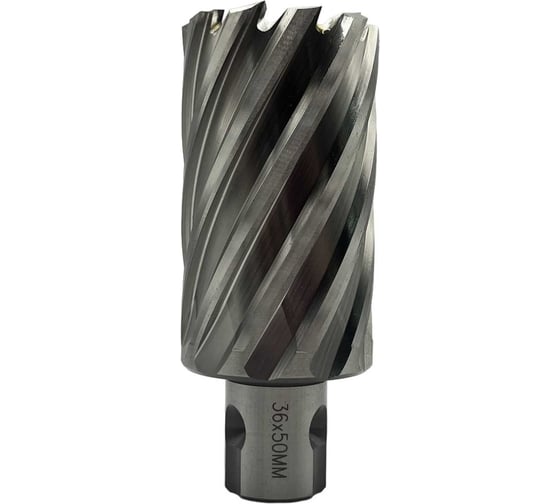Изображение товара Сверло корончатое TORNERI 36х50 мм, HSS, Universal / Weldon 19 Т023646