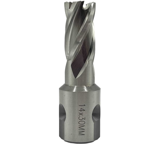 Изображение товара Сверло корончатое TORNERI 14х30 мм, HSS, Universal / Weldon 19 Т023626