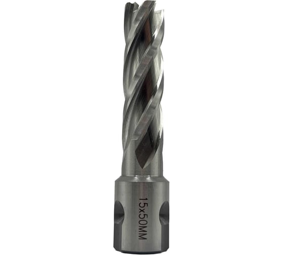 Изображение товара Сверло корончатое TORNERI 15х50 мм, HSS, Universal / Weldon 19 Т023628