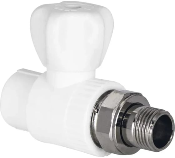 Изображение товара Кран ООО ПКФ Сварком PP-R радиаторный прямой нар рез 25- 1/2 стандарт СанТех s042281